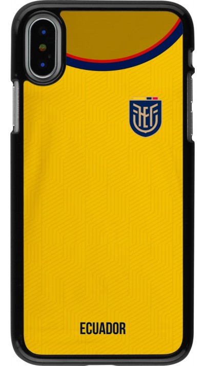 iPhone X / Xs Case Hülle - Ecuador 2022 Fußballtrikot