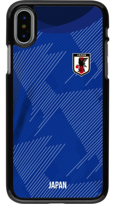 iPhone X / Xs Case Hülle - Japan 2022 personalisierbares Fussballtrikot