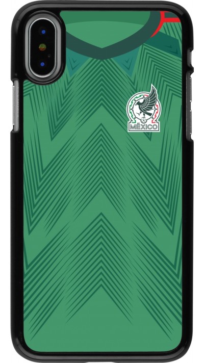 iPhone X / Xs Case Hülle - Mexiko 2022 personalisierbares Fussballtrikot