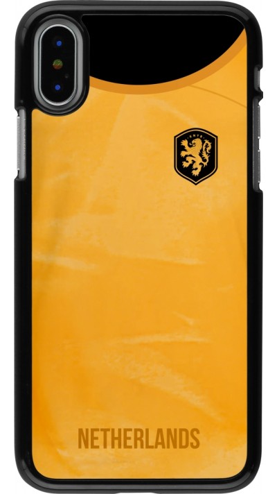 iPhone X / Xs Case Hülle - Holland 2022 personalisierbares Fußballtrikot