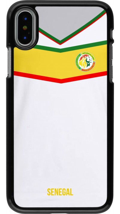 iPhone X / Xs Case Hülle - Senegal 2022 personalisierbares Fußballtrikot