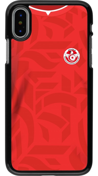 iPhone X / Xs Case Hülle - Tunesien 2022 personalisierbares Fussballtrikot