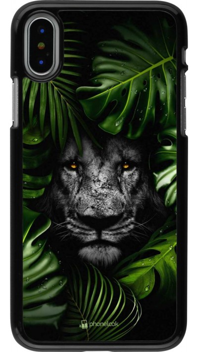 Hülle iPhone X / Xs - Forest Lion