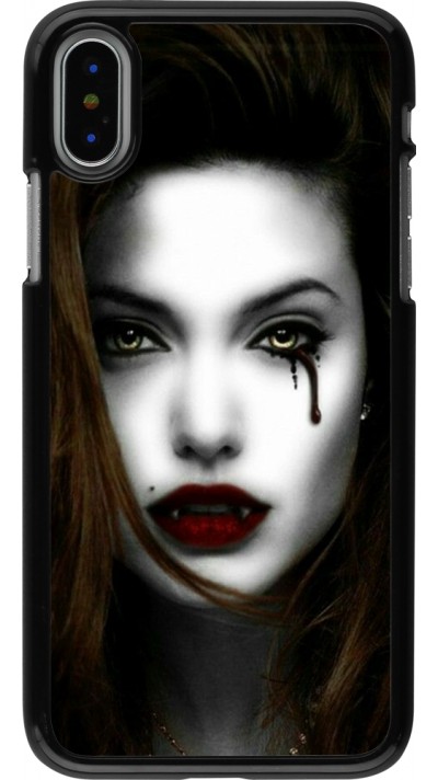 iPhone X / Xs Case Hülle - Halloween 2023 gothic vampire