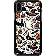 iPhone X / Xs Case Hülle - Halloween 2024 Niedliches Muster