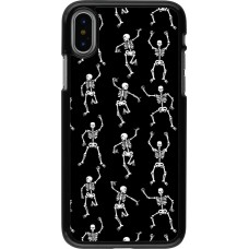 iPhone X / Xs Case Hülle - Halloween 2024 dancing skeleton