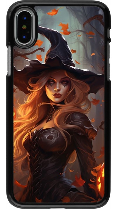 iPhone X / Xs Case Hülle - Halloween 2024 sexy witch