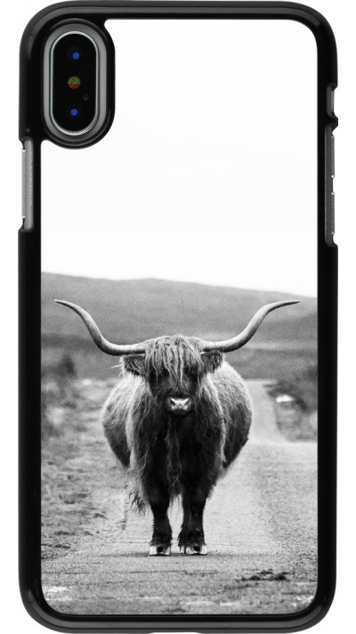 Hülle iPhone X / Xs - Highland cattle