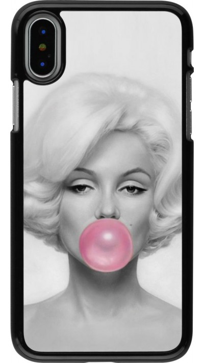 Hülle iPhone X / Xs - Marilyn Bubble