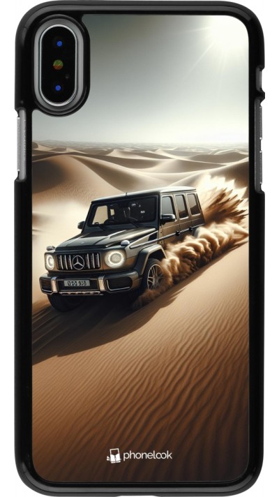 iPhone X / Xs Case Hülle - Mercedes G Drift Wueste