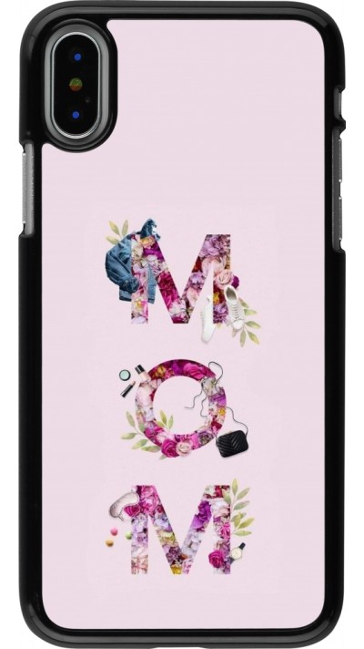 iPhone X / Xs Case Hülle - Mom 2024 girly mom