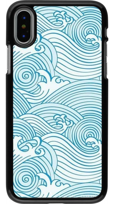 Hülle iPhone X / Xs - Ocean Waves