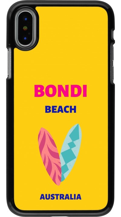 iPhone X / Xs Case Hülle - Pop Summer Destination Bondi