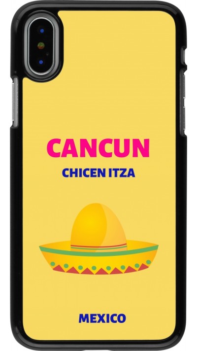 iPhone X / Xs Case Hülle - Pop Summer Destination Cancun