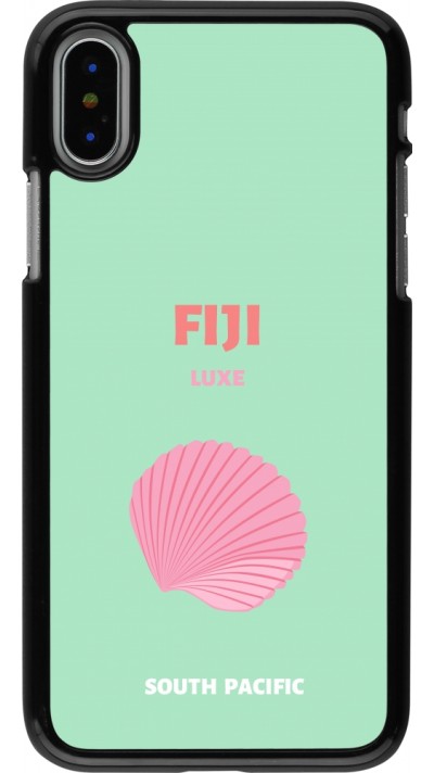 iPhone X / Xs Case Hülle - Pop Summer Destination Fiji