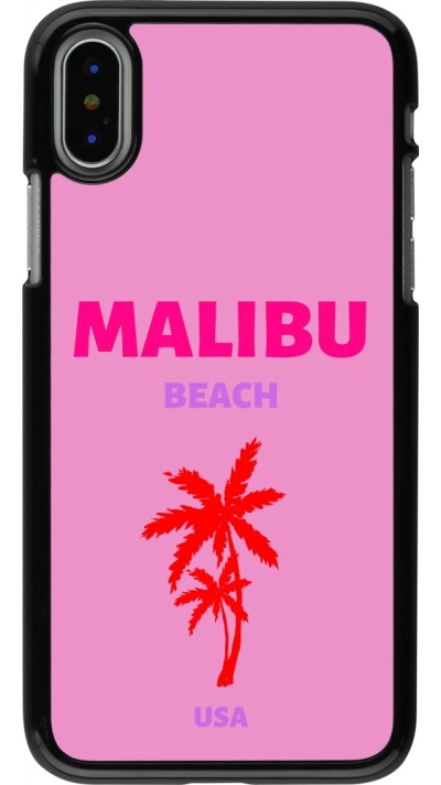 iPhone X / Xs Case Hülle - Pop Summer Destination Malibu