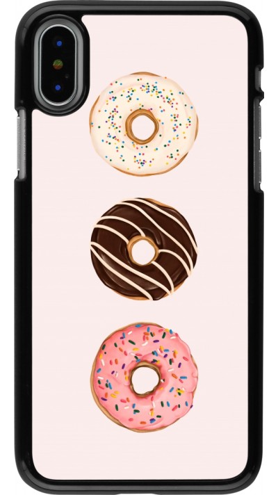 iPhone X / Xs Case Hülle - Spring 23 donuts