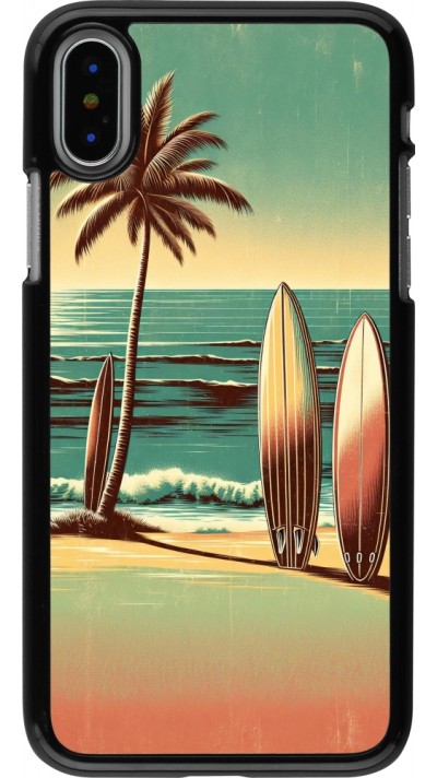 iPhone X / Xs Case Hülle - Surf Paradise