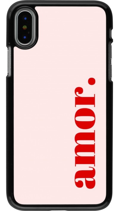 iPhone X / Xs Case Hülle - Valentine 2024 amor