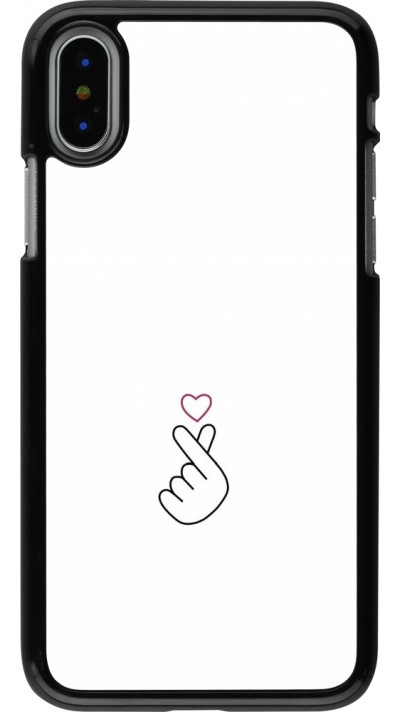 iPhone X / Xs Case Hülle - Valentine 2024 heart by Millennials