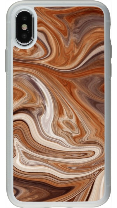 iPhone X / Xs Case Hülle - Silikon transparent Autumn 2024 marbe