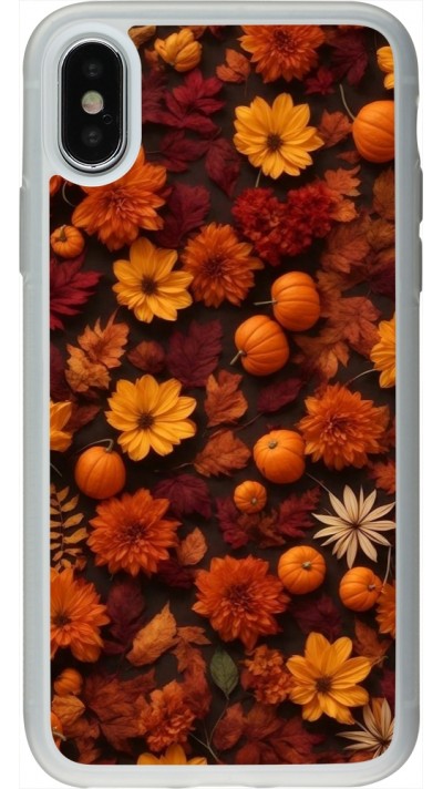 iPhone X / Xs Case Hülle - Silikon transparent Autumn 2024 potpourri