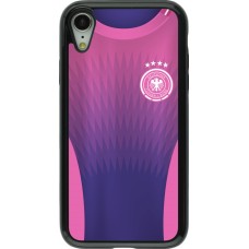 iPhone XR Case Hülle - Hybrid Armor schwarz Deutschland Away personalisierbares Fussballtrikot