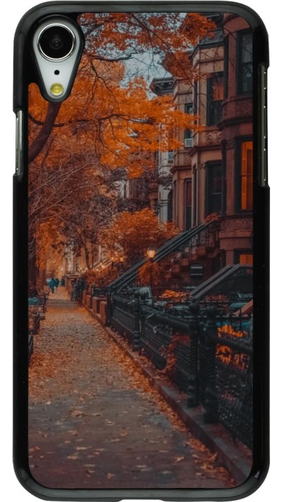 iPhone XR Case Hülle - Autumn 2024 city