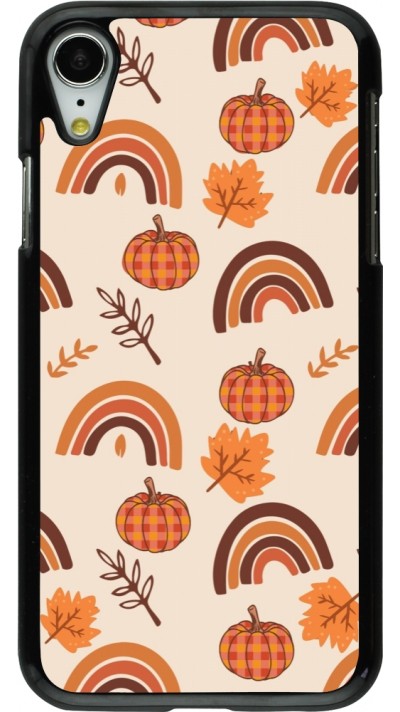 iPhone XR Case Hülle - Autumn 2024 rainbow