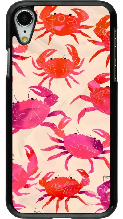 Coque iPhone XR - Crabs Paint