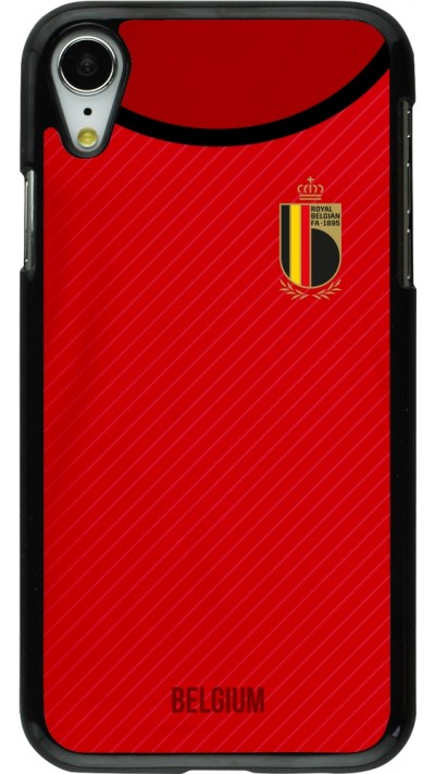 iPhone XR Case Hülle - Belgien 2022 personalisierbares Fußballtrikot