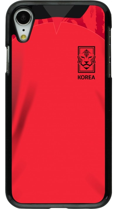 iPhone XR Case Hülle - Südkorea 2022 personalisierbares Fussballtrikot