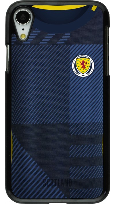 Coque iPhone XR - Maillot de football Ecosse personnalisable