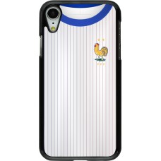 iPhone XR Case Hülle - Frankreich Away personalisierbares Fussballtrikot