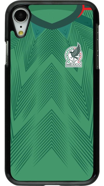 iPhone XR Case Hülle - Mexiko 2022 personalisierbares Fussballtrikot