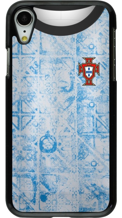 Coque iPhone XR - Maillot de football Portugal Extérieur personnalisable