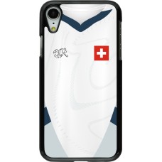 iPhone XR Case Hülle - Schweiz Away personalisierbares Fussballtrikot