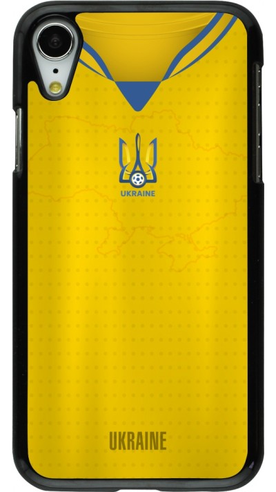 Coque iPhone XR - Maillot de football Ukraine