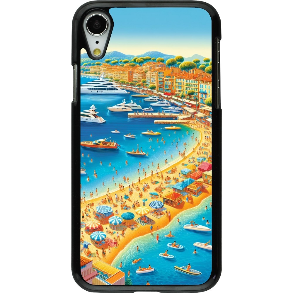 iPhone XR Case Hülle - French Riviera People