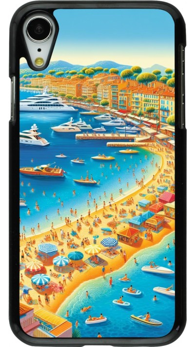 iPhone XR Case Hülle - French Riviera People