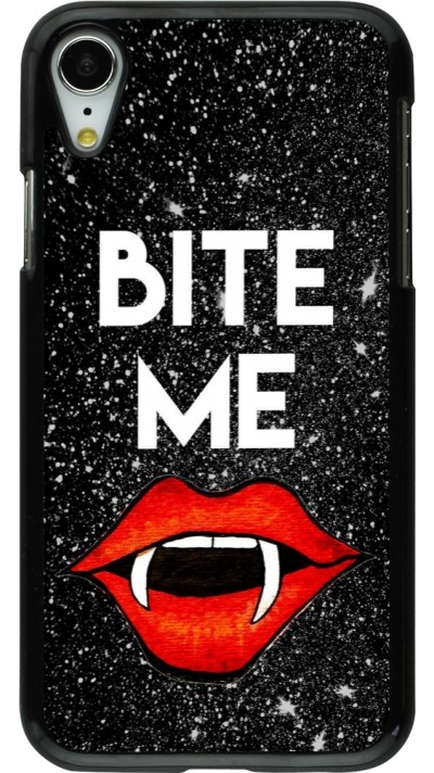 iPhone XR Case Hülle - Halloween 2024 bite me