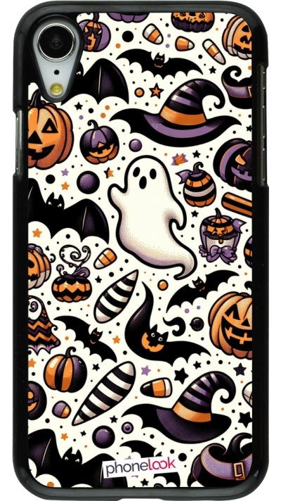 iPhone XR Case Hülle - Halloween 2024 Niedliches Muster