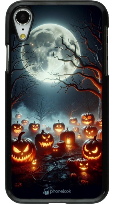 iPhone XR Case Hülle - Halloween 2024 Viele Kuerbisse