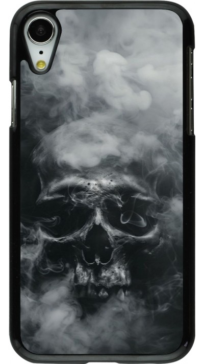 iPhone XR Case Hülle - Halloween 2024 smoky skull