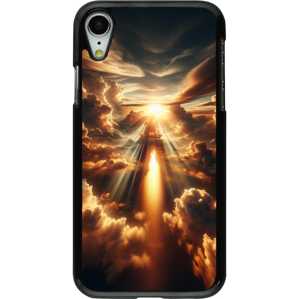 iPhone XR Case Hülle - Himmelsleuchten Zenit