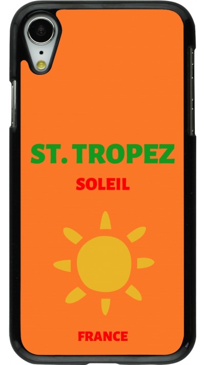 iPhone XR Case Hülle - Pop Summer Destination St-Tropez