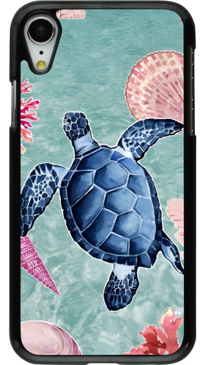 iPhone XR Case Hülle - Preppy Turtle