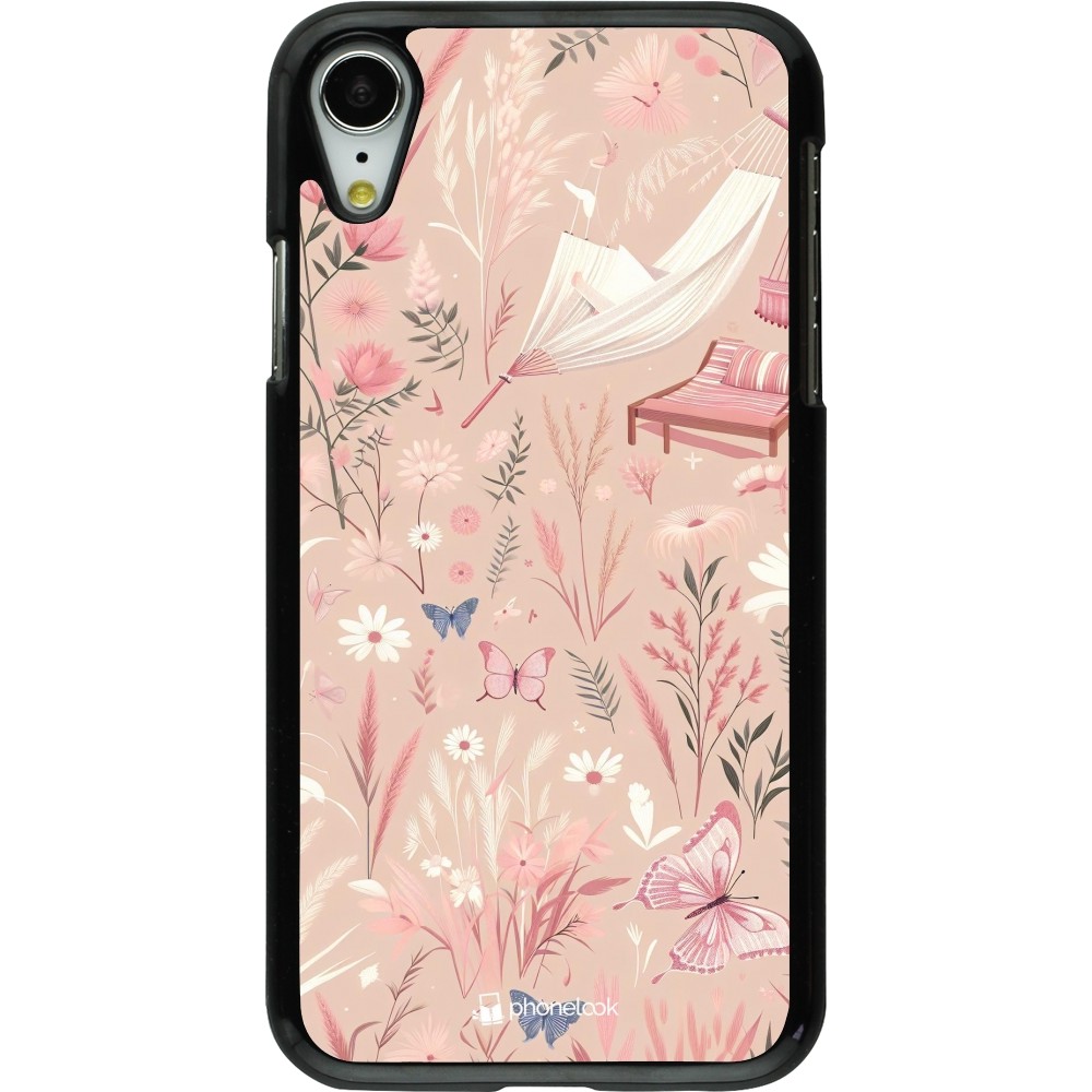 iPhone XR Case Hülle - Sommer Pastellmuster