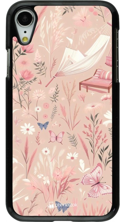 iPhone XR Case Hülle - Sommer Pastellmuster