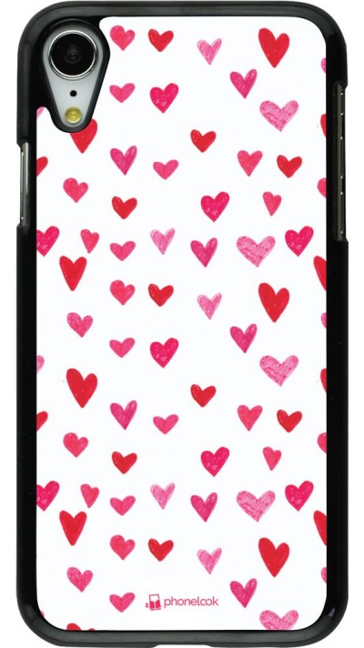 Hülle iPhone XR - Valentine 2022 Many pink hearts